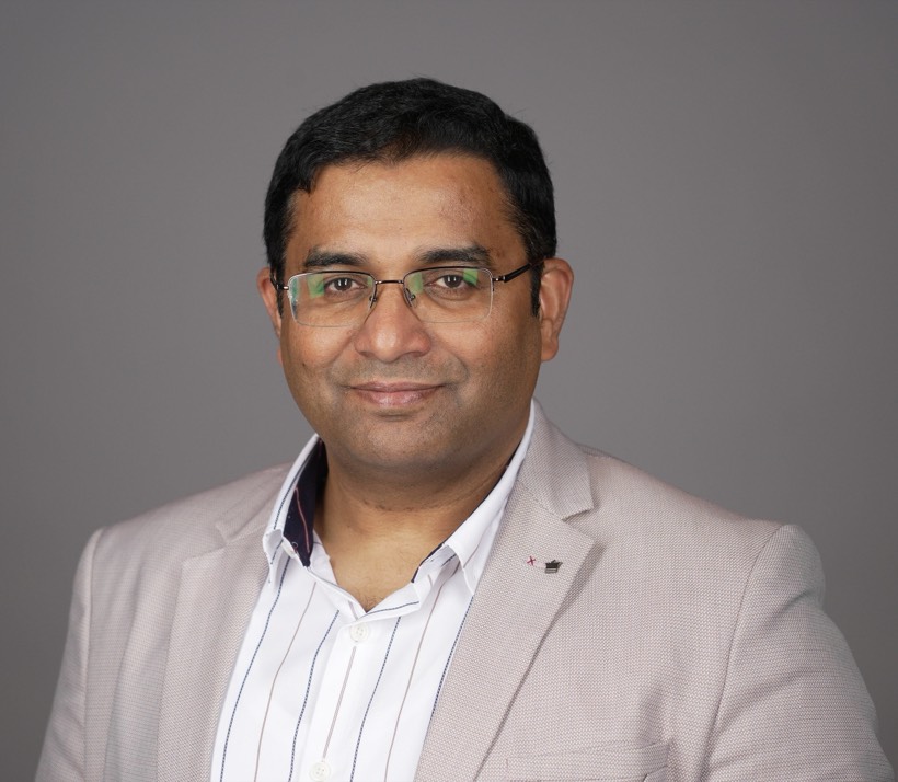 Studio portrait of Dr Shyam N Gupta