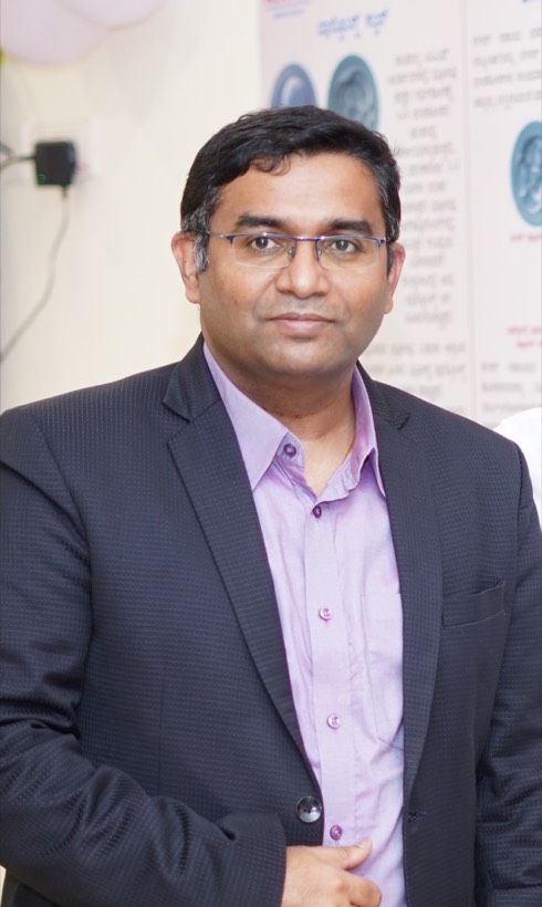 Dr Shyam N Gupta at the Indira IVF centre